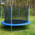Батут  Jumi Motion Sport Line 10ft (305см) с внутренней сеткой синий - фото №6
